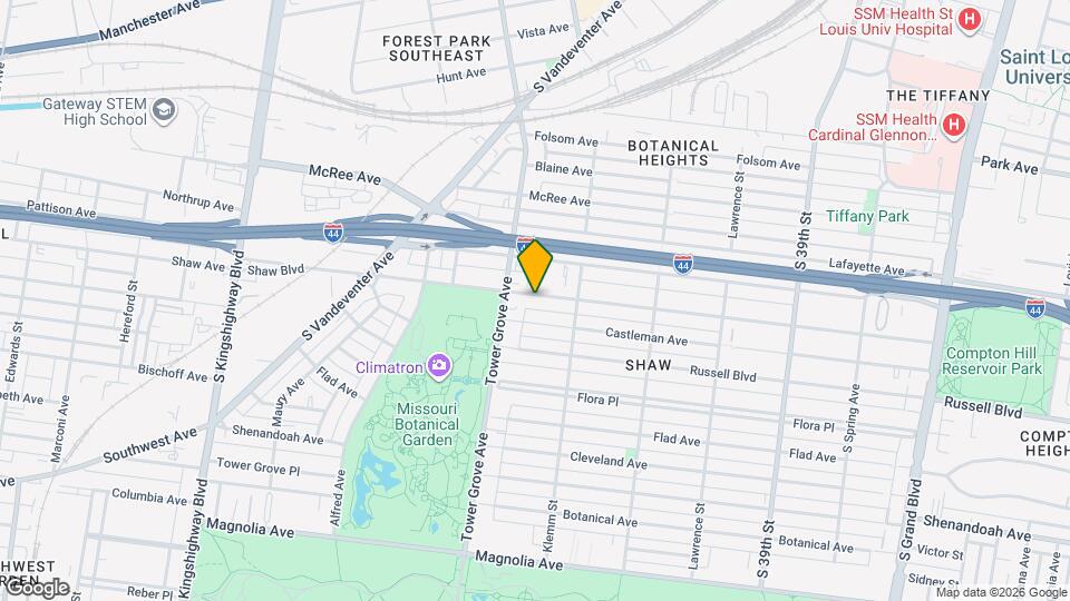 4242-4246 Shaw Blvd Map and Location Details