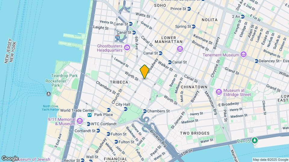 342 Broadway Mapa y Detalles de la Ubicación