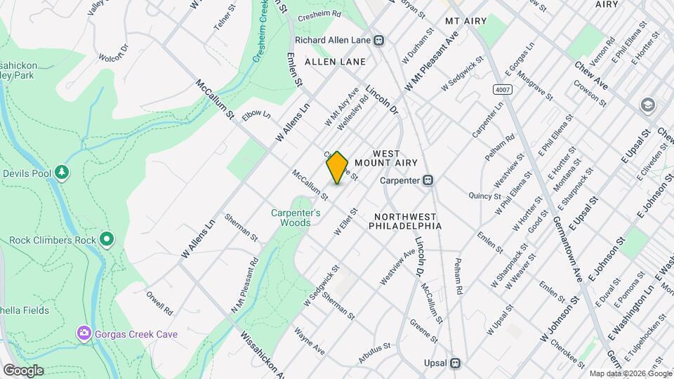 533 Glen Echo Rd Mapa y Detalles de la Ubicación