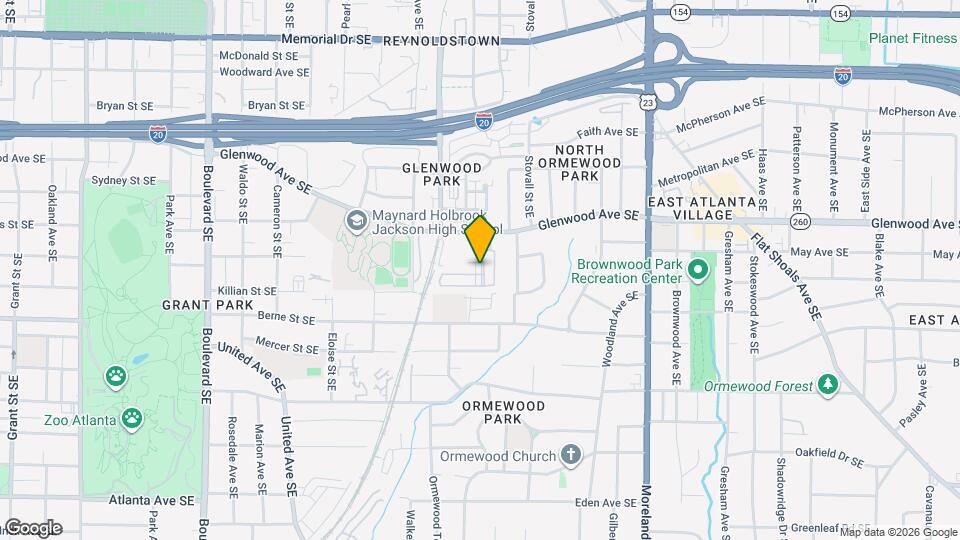951 Glenwood Ave SE Map and Location Details