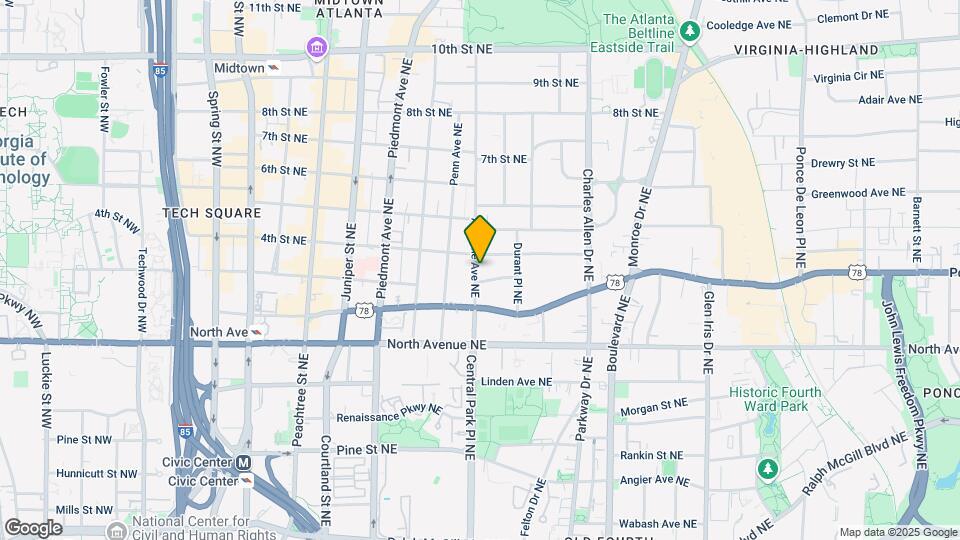711 Argonne Ave NE Mapa y Detalles de la Ubicación