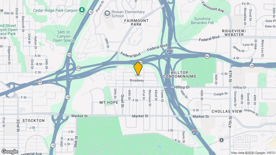 1015 40th St Map and Location Details