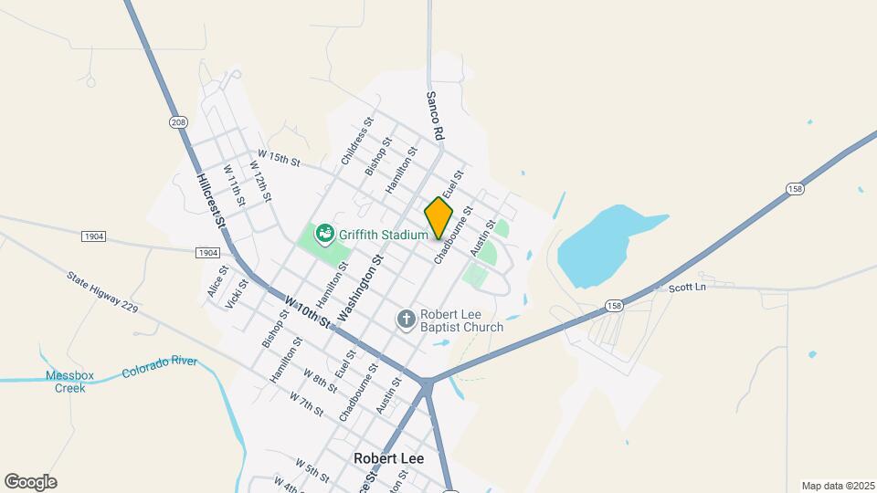 1421 Chadbourne St Robert Lee, TX Rentals