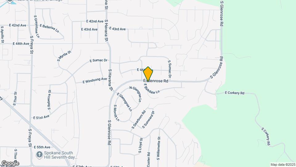 4605 E Birkdale Ln Map and Location Details