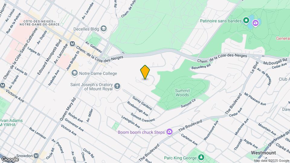 3615 Ridgewood Map and Location Details
