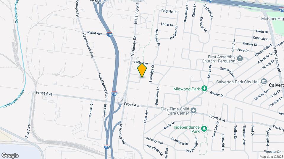 6910 Noble Dr Map and Location Details
