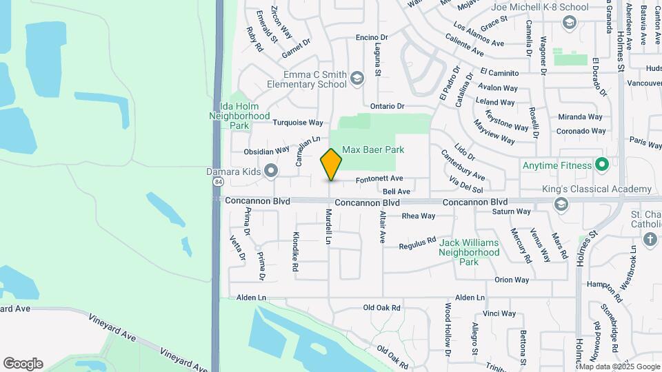 1550 Murdell Ln Map and Location Details