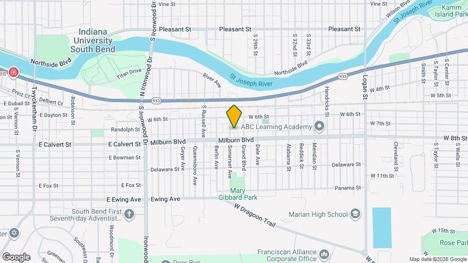 520 Somerset Ave Map and Location Details