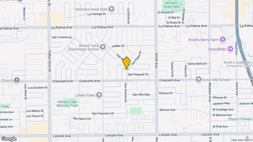 8431 San Pablo Dr Map and Location Details