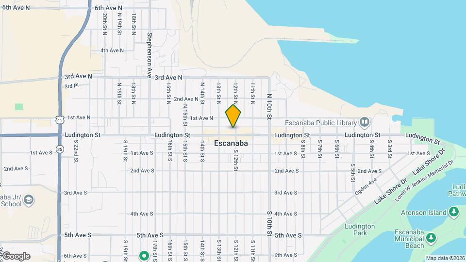 111 N 12th St Map and Location Details