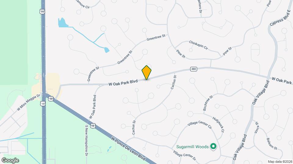 6340 W Oak Park Blvd Map and Location Details