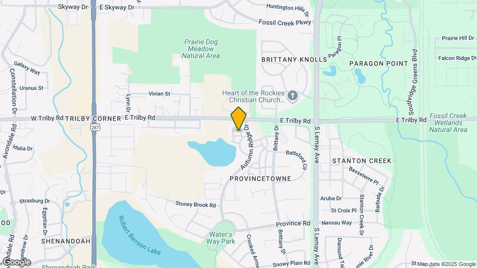 6615 Desert Willow Way Map and Location Details