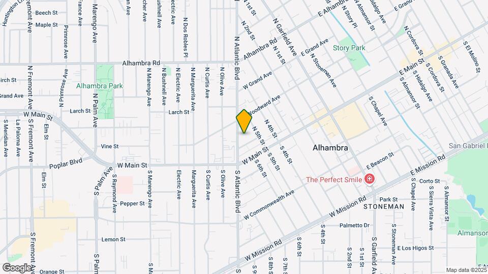 110-118 N Atlantic Ave Map and Location Details