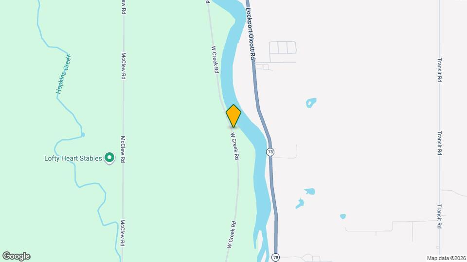 2427 W Creek Rd Map and Location Details