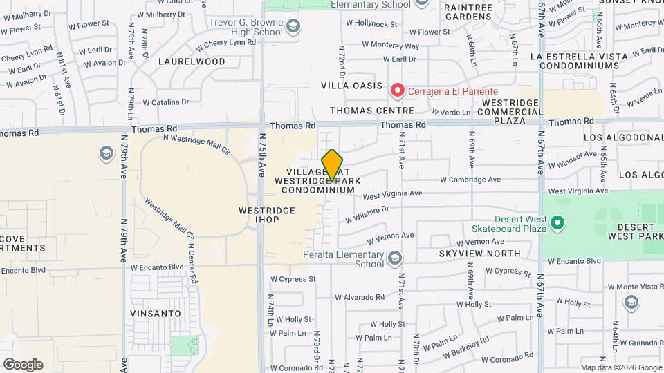 2629 N 73rd Dr Map and Location Details