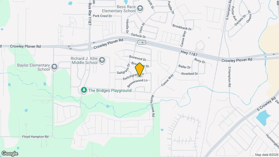 1132 Beaverwood Ln Map and Location Details
