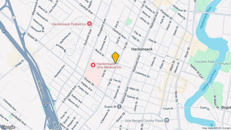 119 1st St Map and Location Details