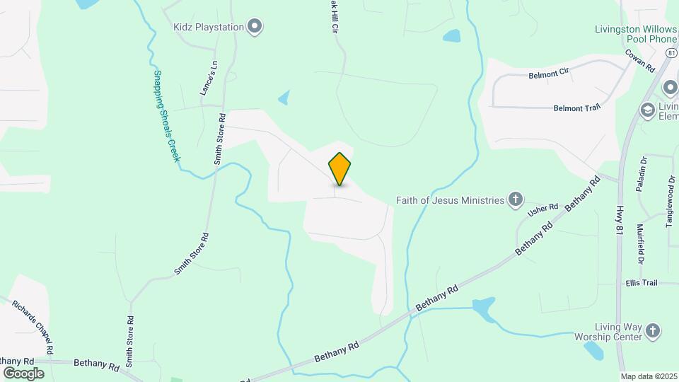 50 Crooked Creek Way Map and Location Details