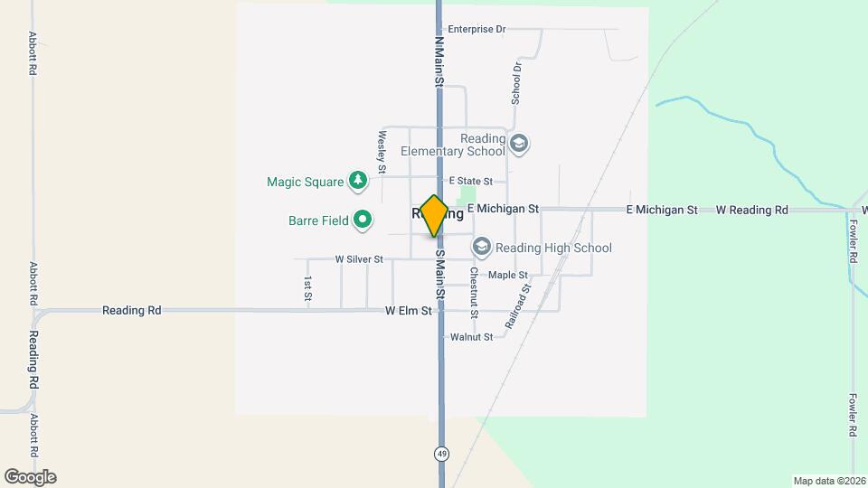 208 S Main St Map and Location Details