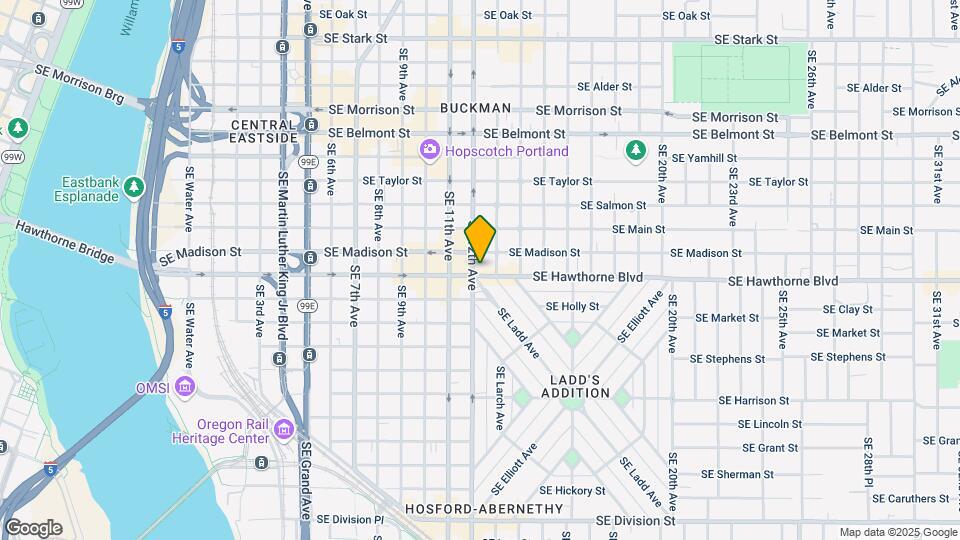 1207 SE Hawthorne Blvd Map and Location Details