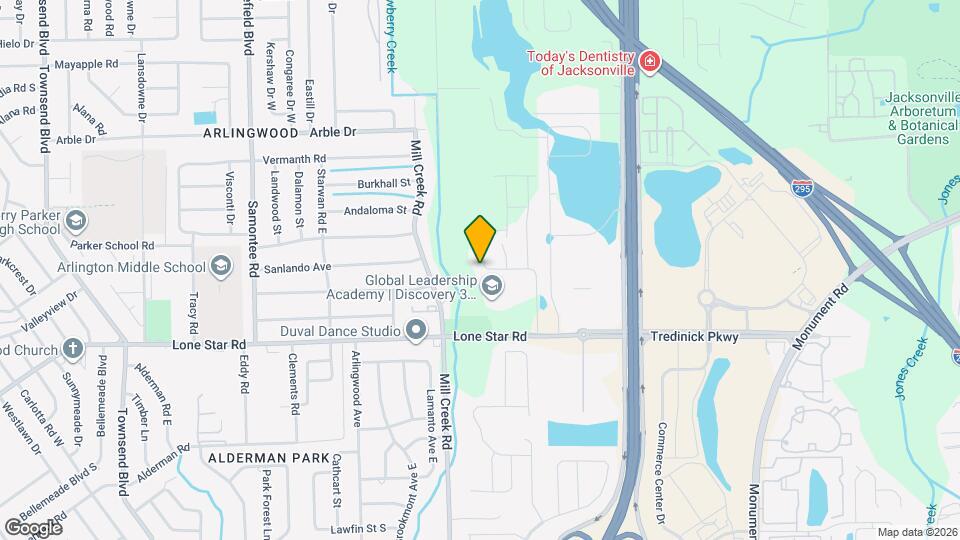 1676 Enclave Rd Mapa y Detalles de la Ubicación