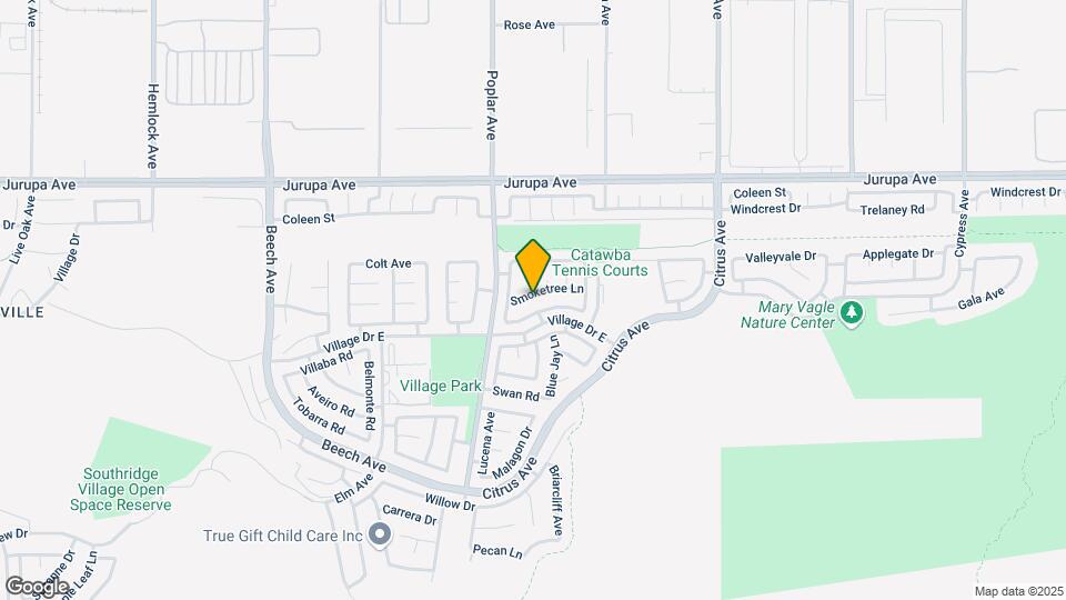 15755 Smoketree Ln Map and Location Details