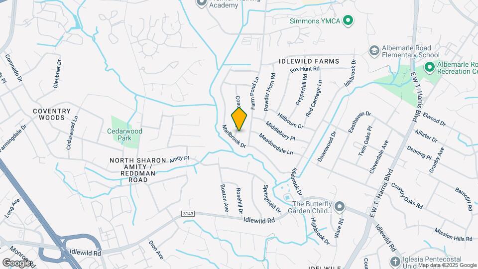 6323 Coach Hill Ln Map and Location Details