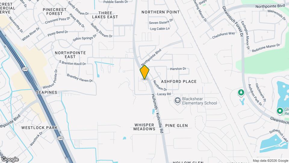 19006 Kenswick Cove Dr Map and Location Details