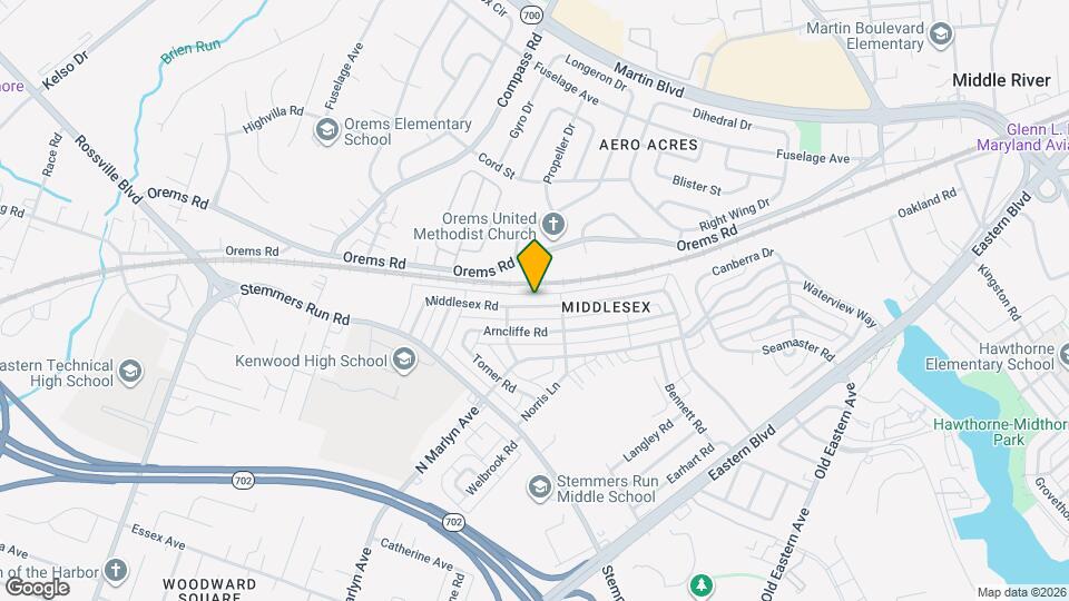 852 Middlesex Rd Mapa y Detalles de la Ubicación