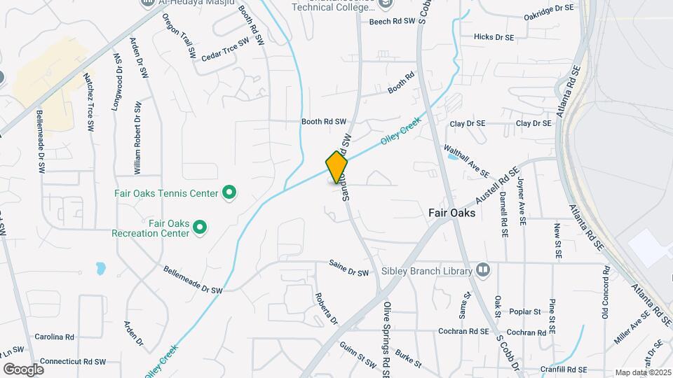 1376 Sandtown Rd SW Map and Location Details