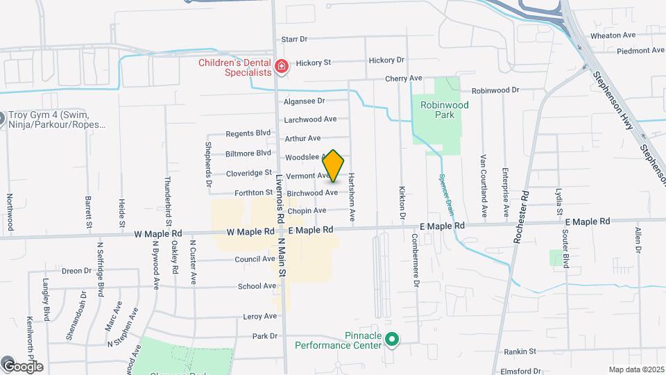 137 Birchwood Ave Map and Location Details