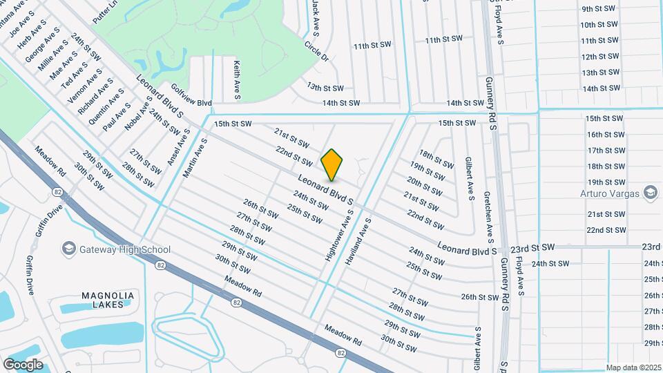 4624 Leonard Blvd S Map and Location Details