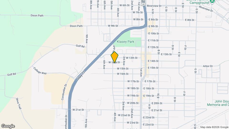 1402 5th Ave, Unit 2 Mapa y Detalles de la Ubicación