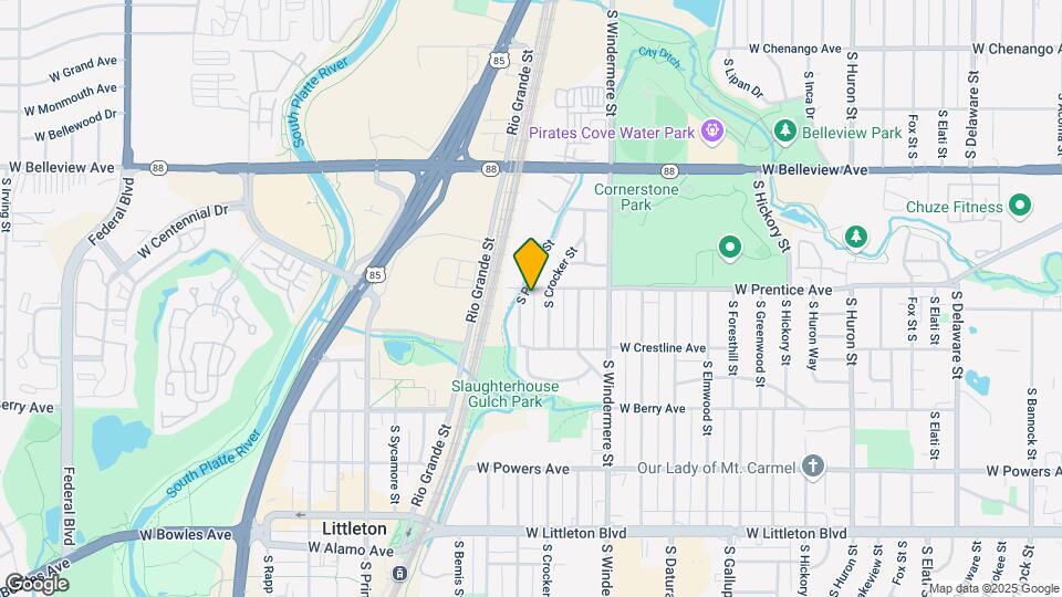 5304-5387 S Prescott St Map and Location Details