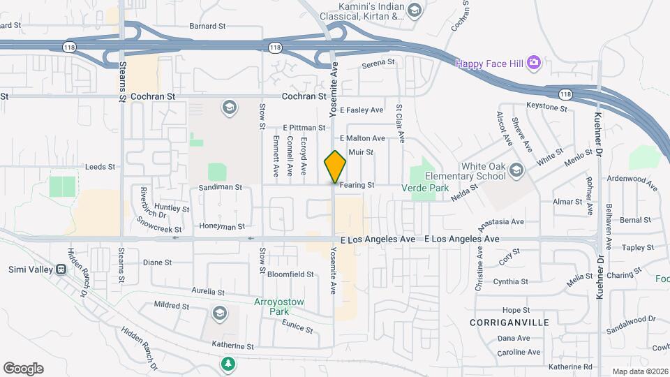 Las Serenas Senior Apartments Map and Location Details
