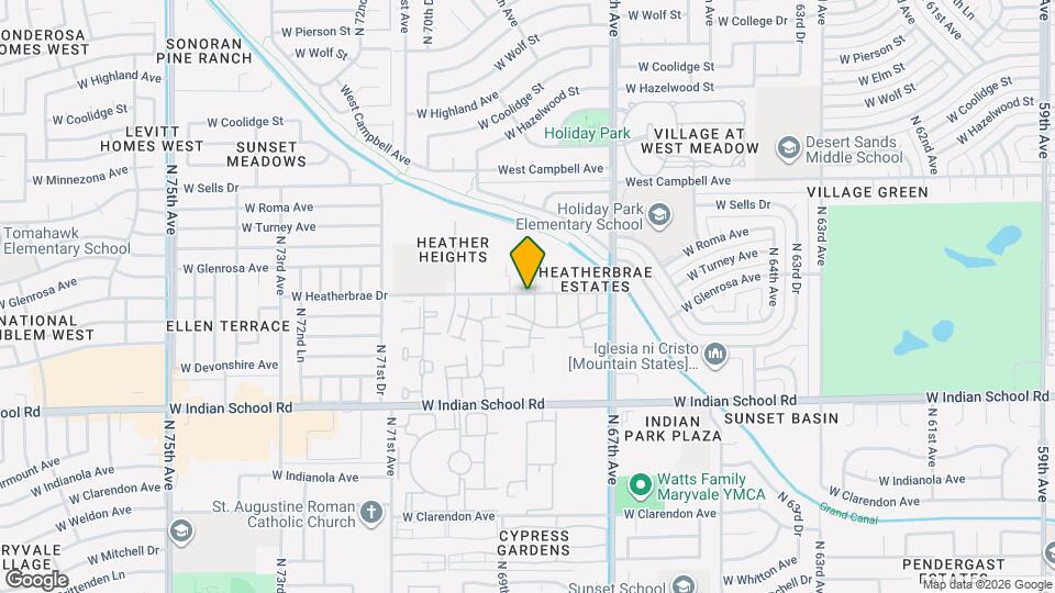 4266 N 68th Dr Map and Location Details