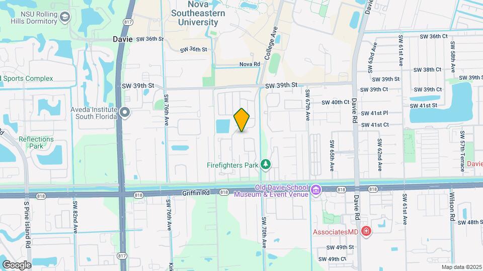 7115 SW 42nd Ct Map and Location Details