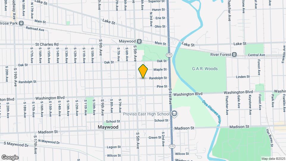 400 S 4th Ave, Unit Spacious 3 bedroom, 1 bat Map and Location Details