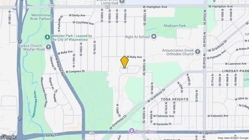 4411 N 103rd St Map and Location Details