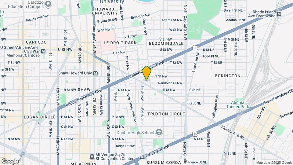 211 Florida Ave NW, Unit 3 Mapa y Detalles de la Ubicación