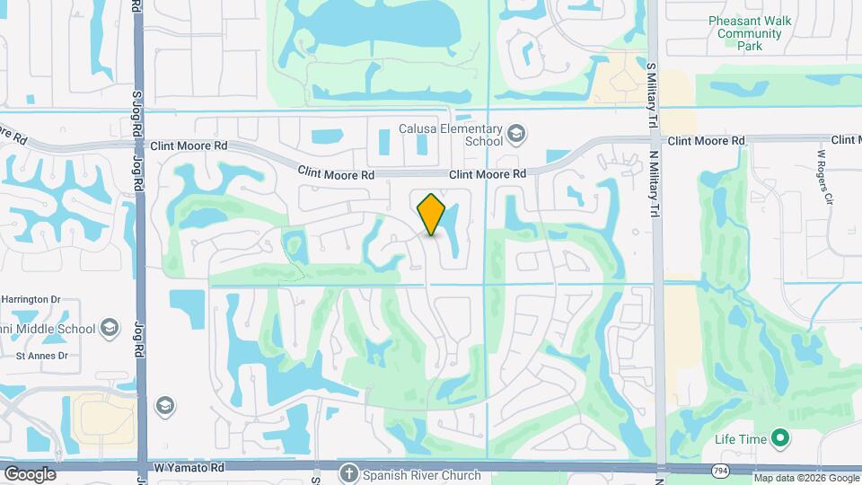 6167 NW 23rd Way Map and Location Details