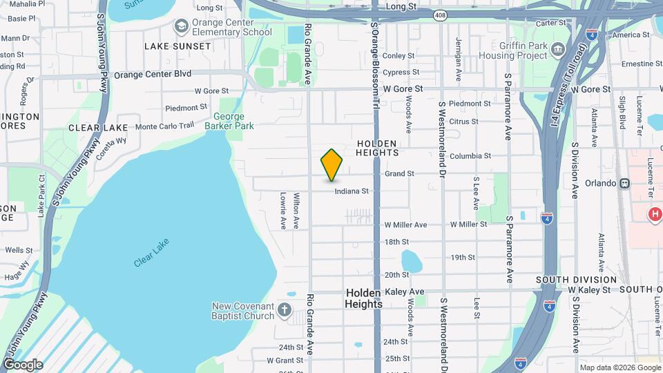 1519 Indiana St Map and Location Details