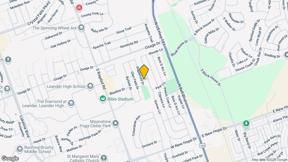 2510 Stapleford Dr Map and Location Details
