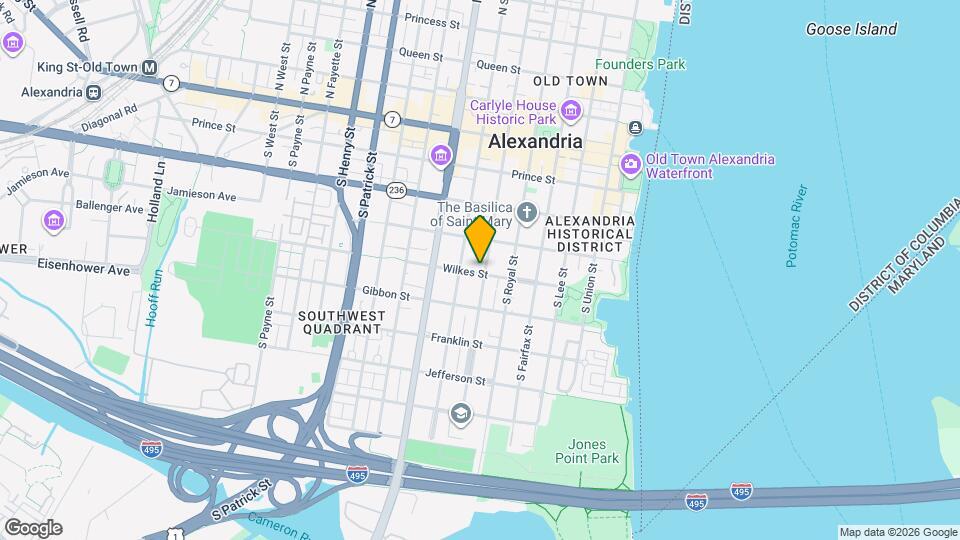 503 Wilkes St Map and Location Details