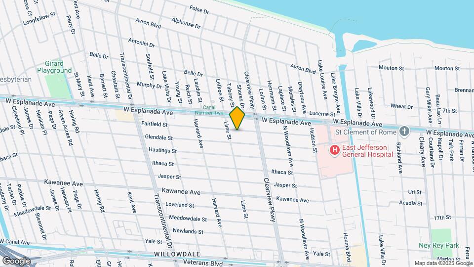 4640 Fairfield St Mapa y Detalles de la Ubicación