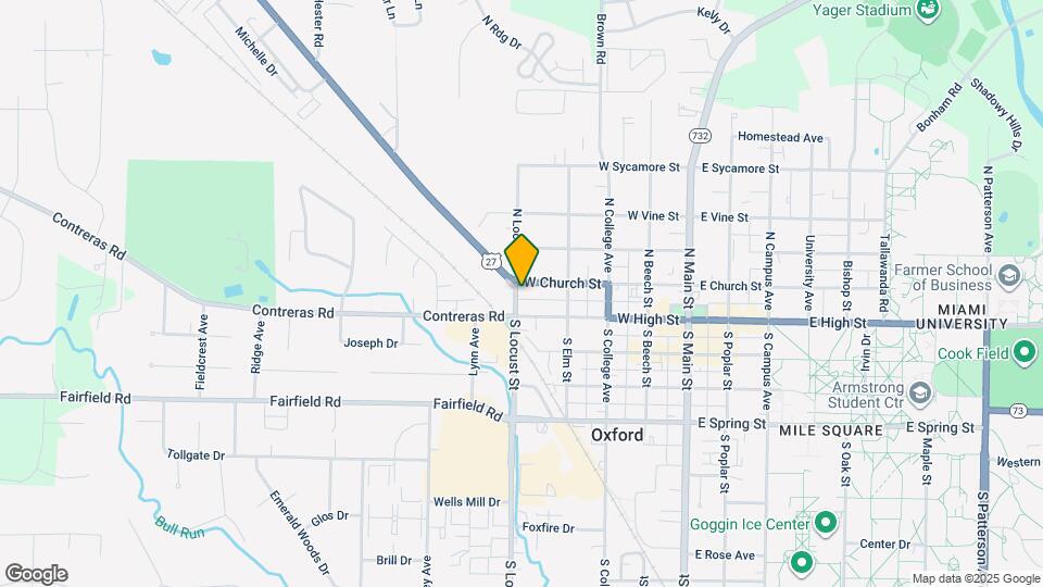 15 N Locust St, Unit C Map and Location Details