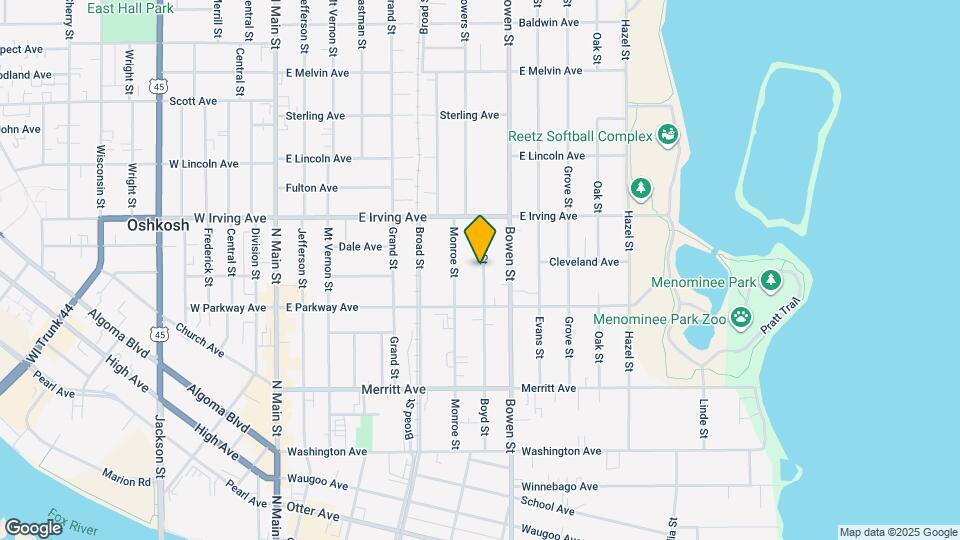 639 Boyd St Map and Location Details