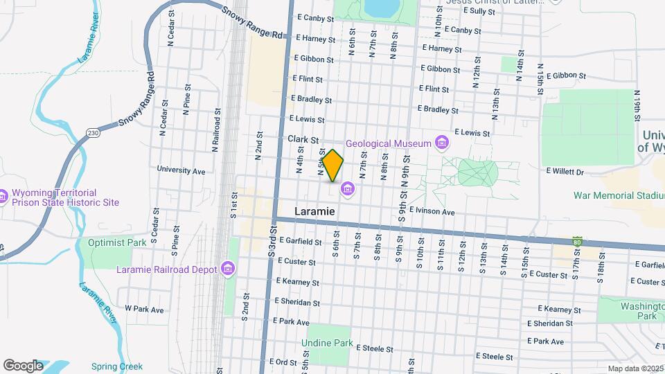 512 E University Ave Mapa y Detalles de la Ubicación