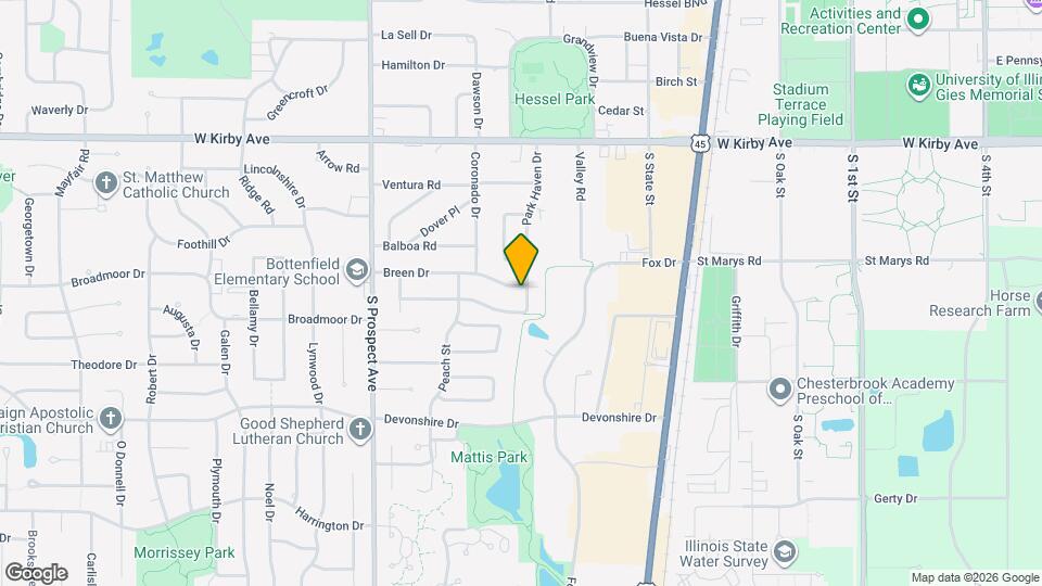 1801 Park Haven Dr Map and Location Details