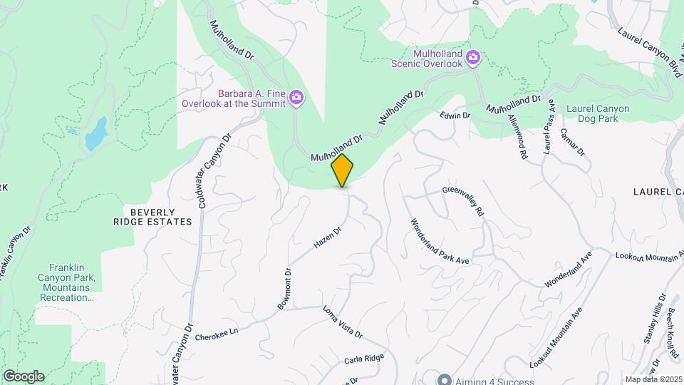 9135 Hazen Dr Map and Location Details